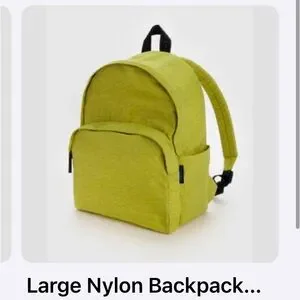 BAGGU | Bags | Baggu Backpack Lemongrass | Poshmark display picture 1